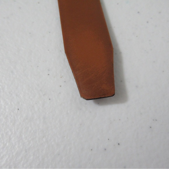 Christian Dior Vintage Split Leather Brown Belt - Picture 11 of 17